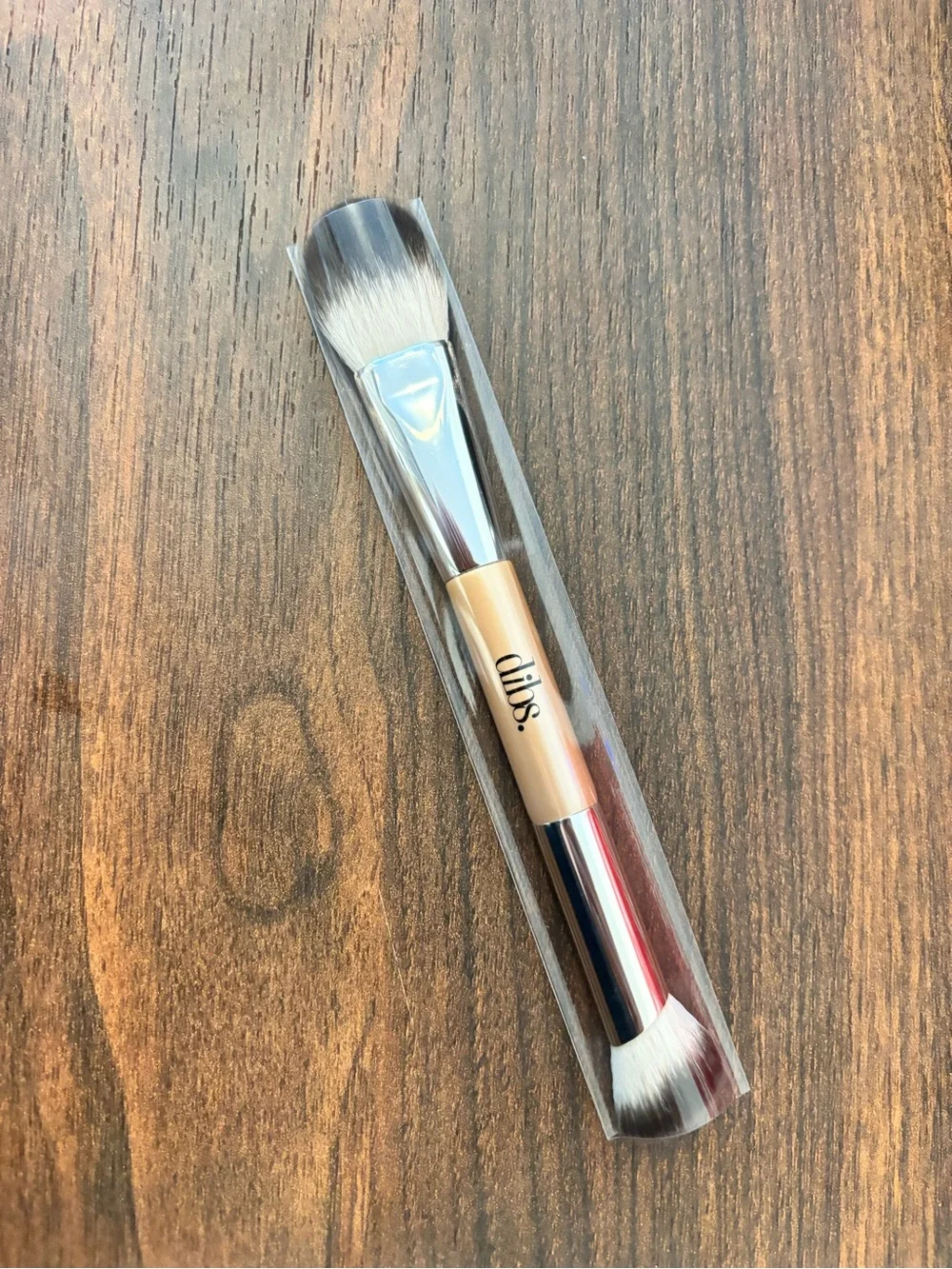 NEW DIBS Dual-Ended Makeup Brush